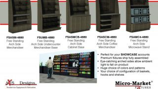 Micro-Market Free Standing Cabinet Fixtures FS Series Image